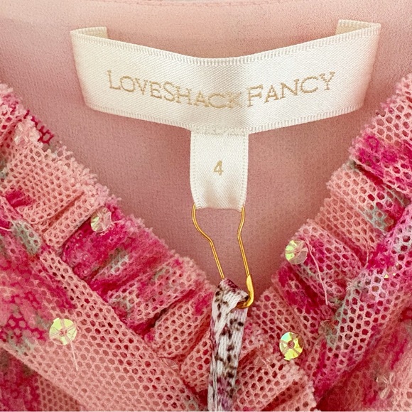 LoveShackFancy Roey Mini Dress - Picture 4 of 7